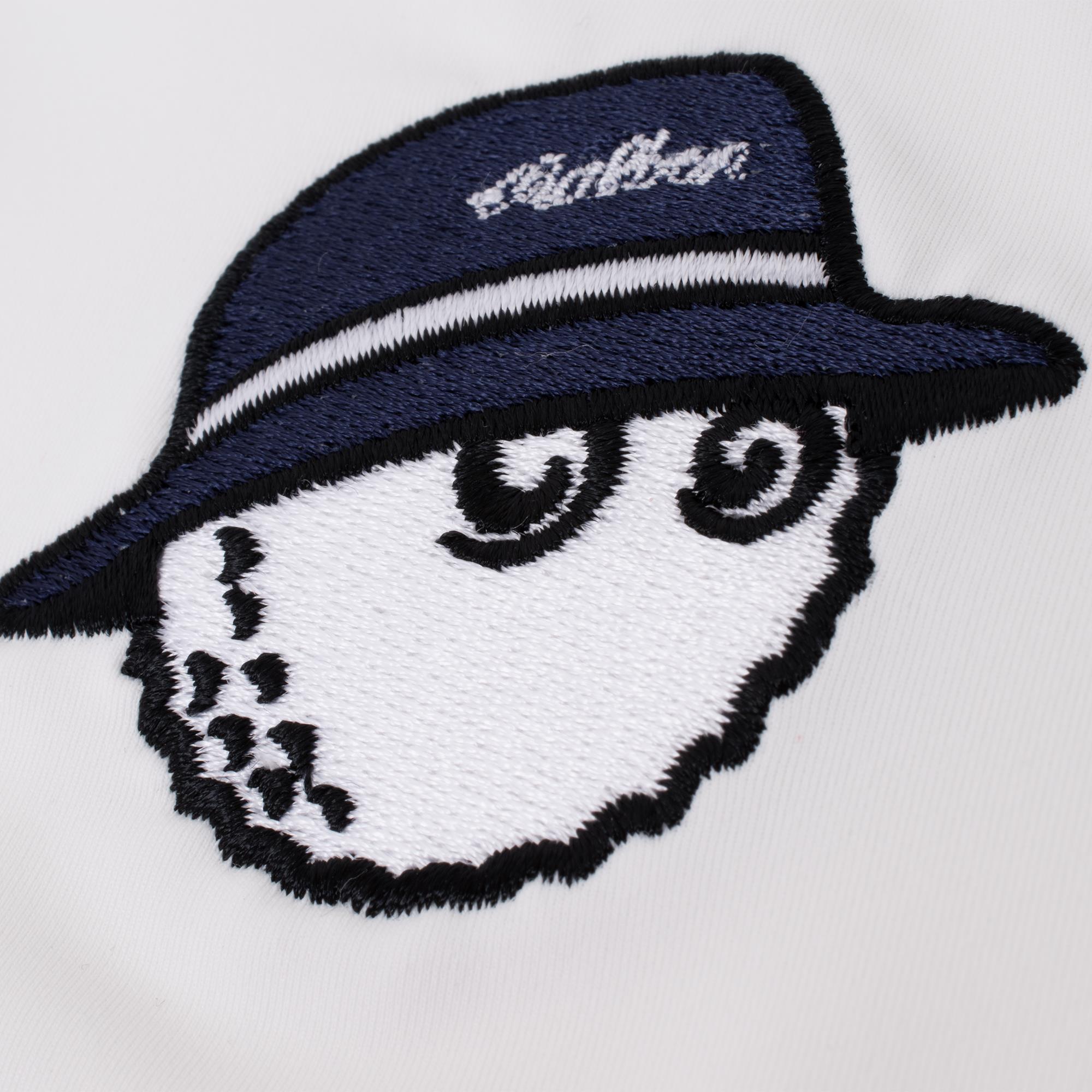 Malbon Golf Cooper Bucket Performance Pique Polo Shirt White